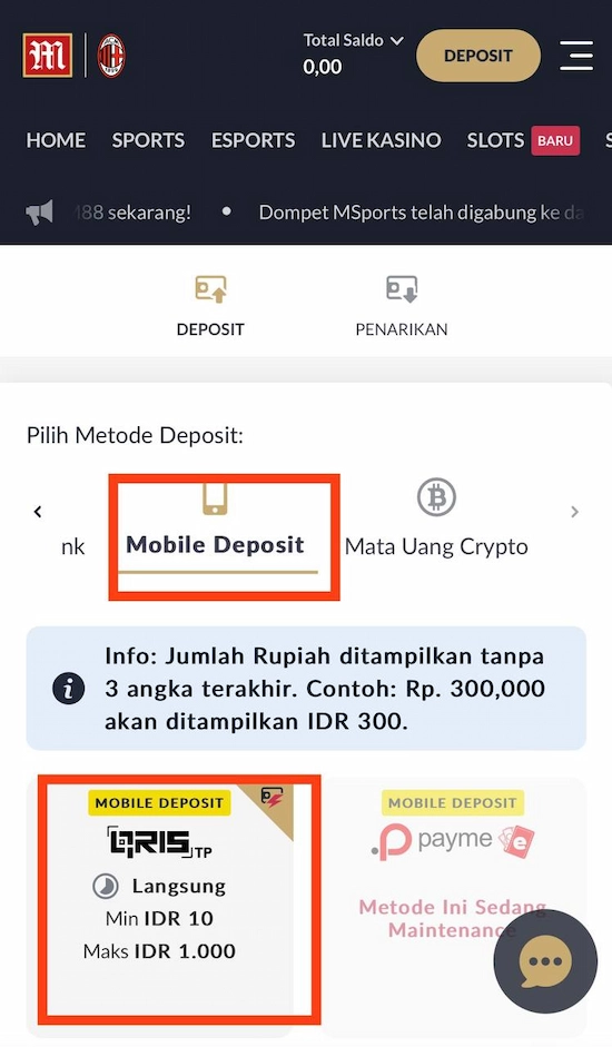 Mobile Deposit