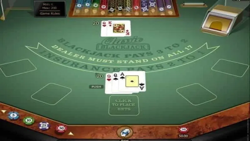 Instruksi Bermain Blackjack Gold Klasik di M88